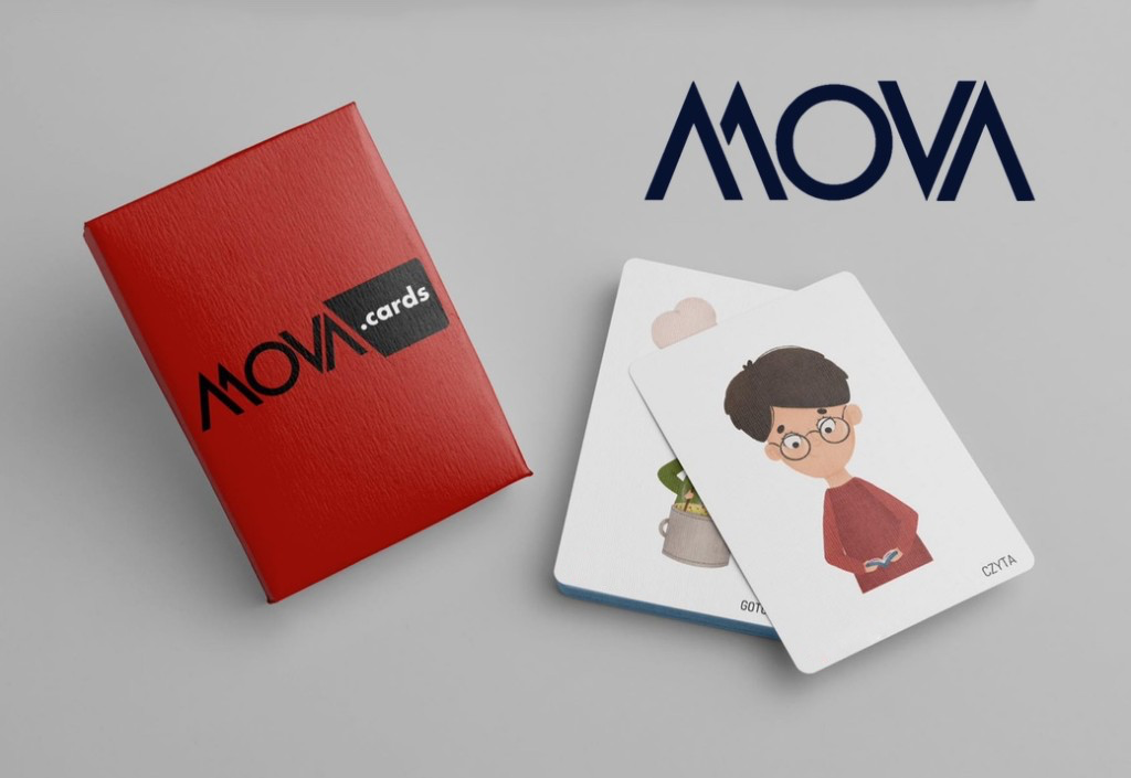 Screenshot of mova.cards